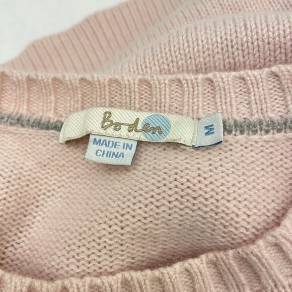 Boden Wool Cashmere Crewneck Sweater - Picture 3 of 8